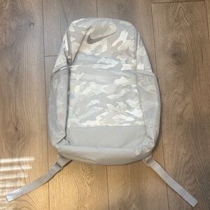 Nike Light Gray Camo Backpack